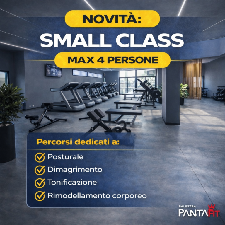 Small class palestra Pantafit Avola massimo 4 persone per dimagrimento e posturale